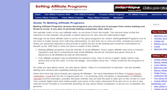 Desktop Screenshot of bettingaffiliateprograms.com