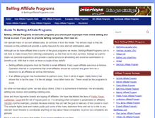 Tablet Screenshot of bettingaffiliateprograms.com